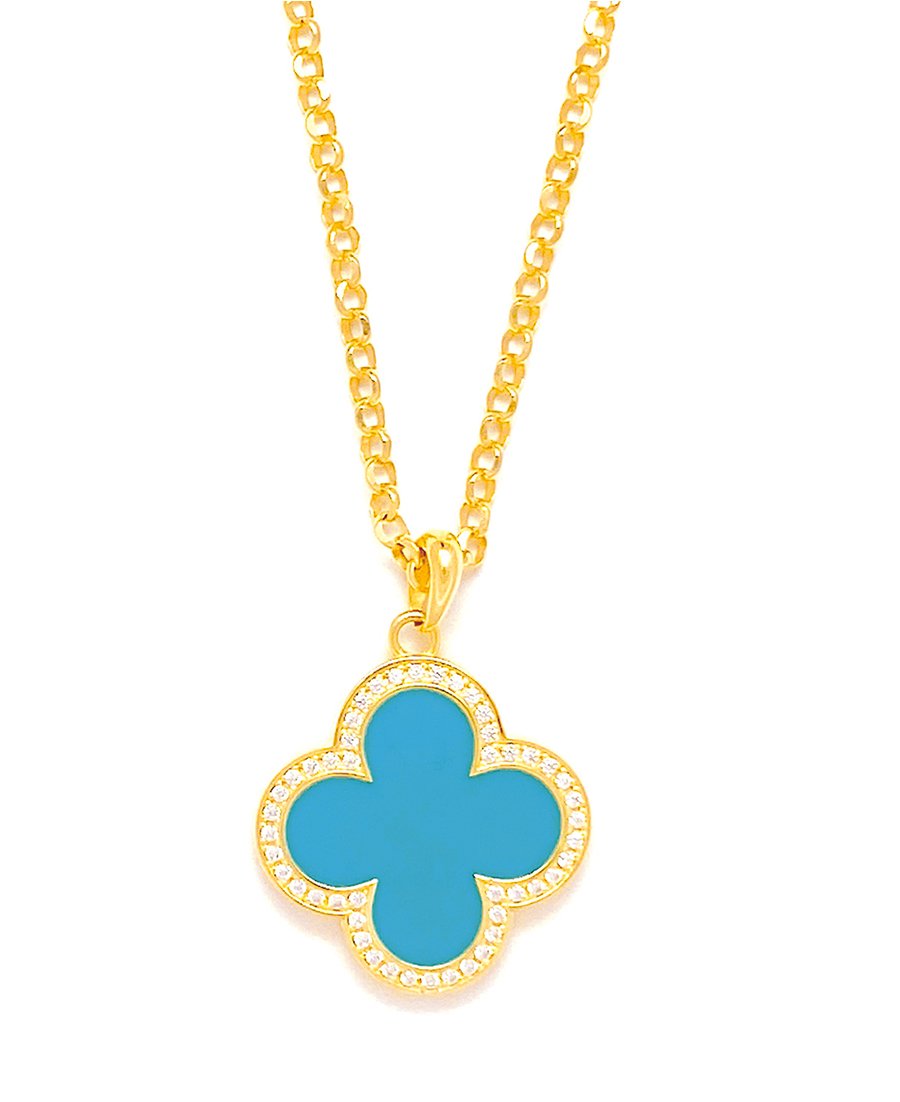 Corinthia Four-Leaf Clover Pendant - Image 2