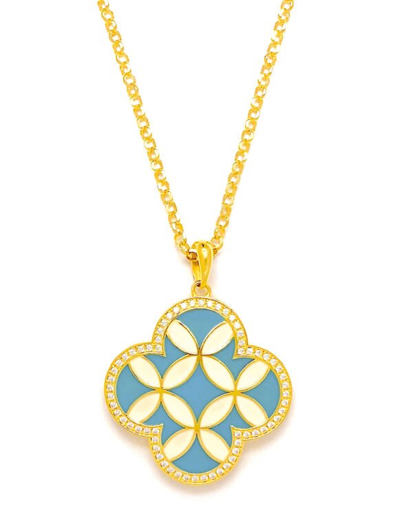 Corinthia Four-Leaf Clover Pendant - Image 3