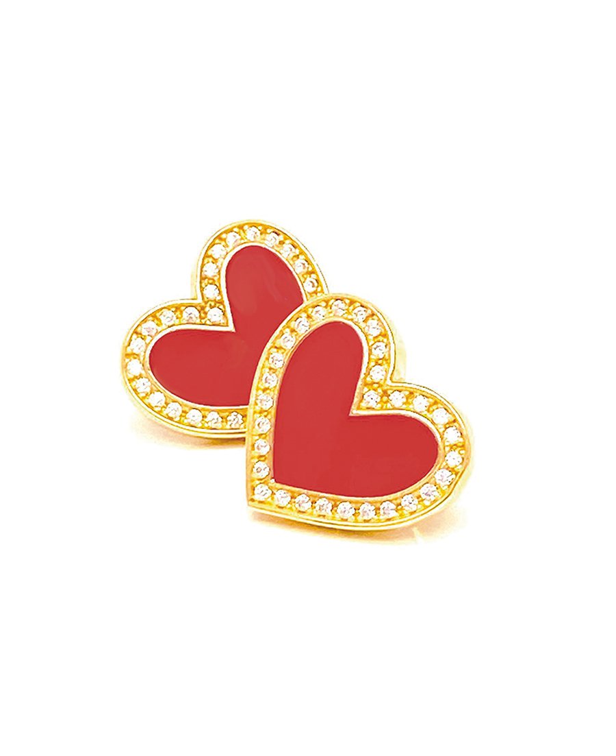 Corinthia Heart Earrings