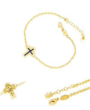 Corinthia Cross Bracelet