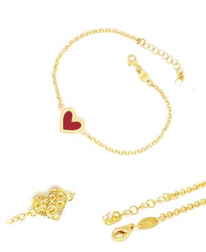 Corinthia Heart Bracelet