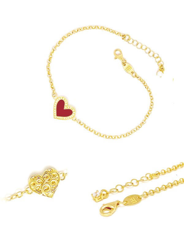 Corinthia Heart Bracelet
