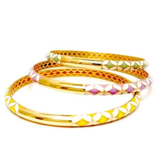 Color Flower Bangle