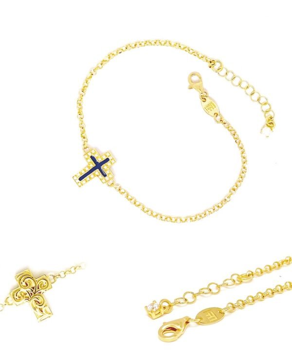 Corinthia Cross Bracelet