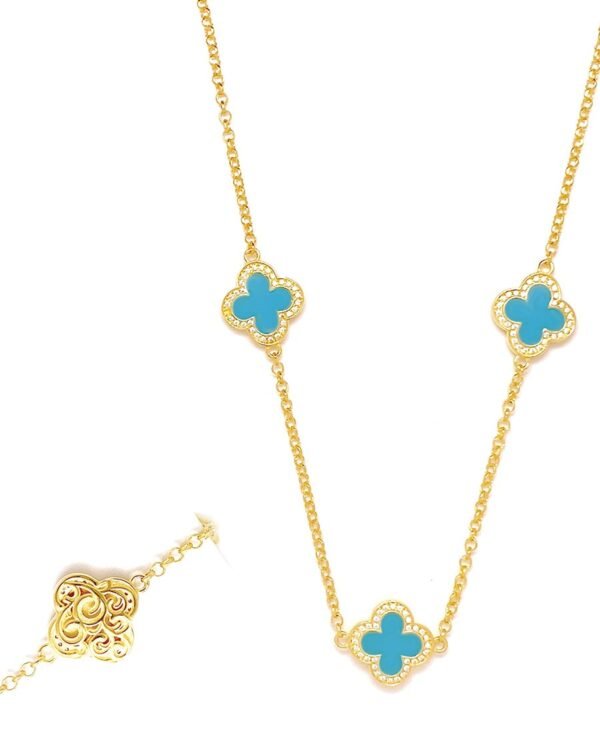 Corinthia Four-leaf Clover Necklace